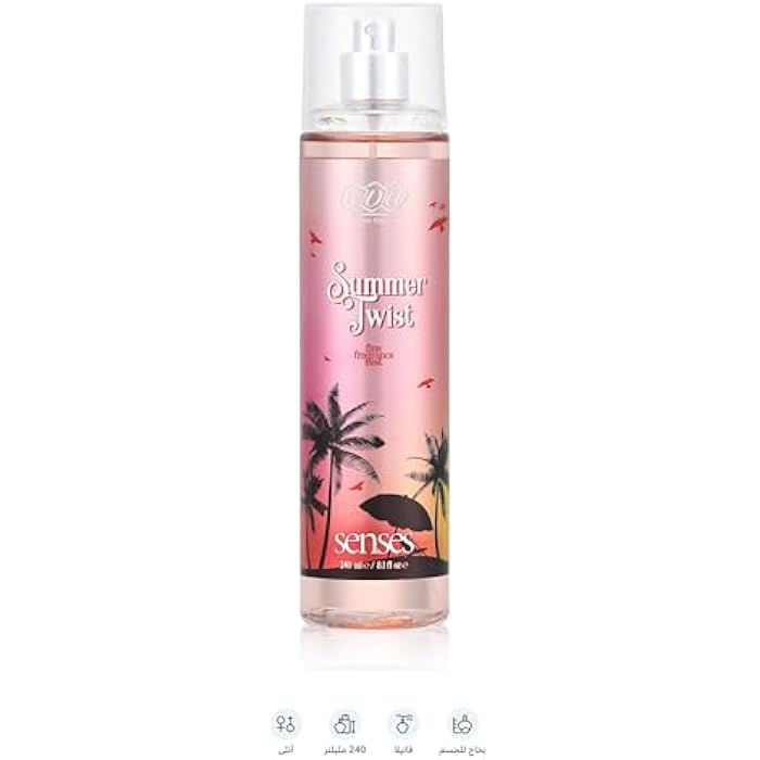 Eva Skin care Body Mist summer twist 240 ml - Image 2